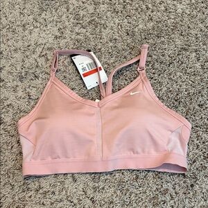 Nike Women's Blush Pink Sports Bra